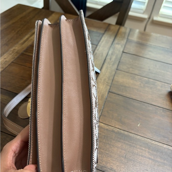 Coach Tabby 26 Medium Crystal Signature Jacquard Shoulder Bag - Picture 4 of 16